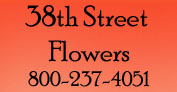 logo of 38th St. Flowers