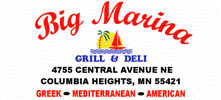 logo of Big Marina Grill & Deli
