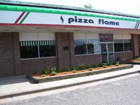 Pizza Flame from front