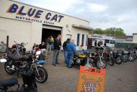 Blue Cat Motors from front