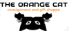 The Orange Cat in fridley logo