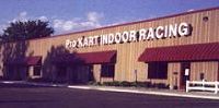 Prokart Indoor Racing from front